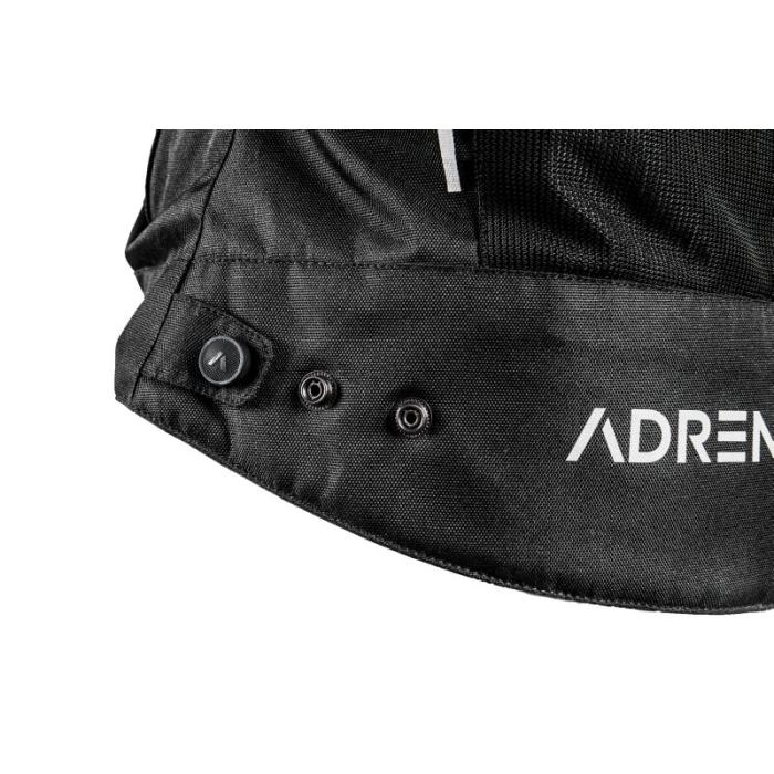 dámská letní bunda na motorku Adrenaline Meshtec 2.0 černá, Velikost XS