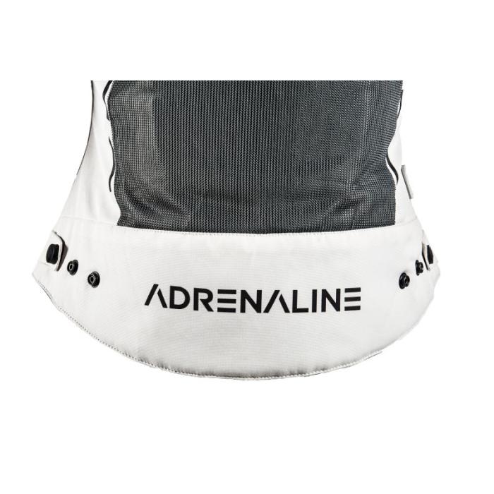 dámská letní bunda na motorku Adrenaline Meshtec 2.0 šedá, Velikost L