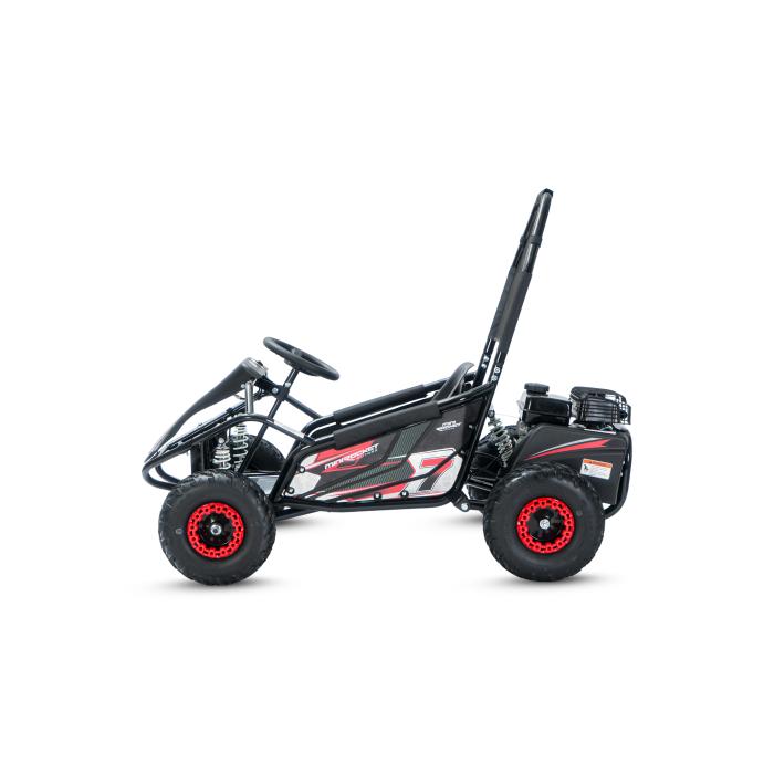 dětská buggy Mini Rocket Mud Monster 98ccm, Barevná možnost červená