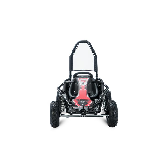 dětská buggy Mini Rocket Mud Monster 98ccm, Barevná možnost červená