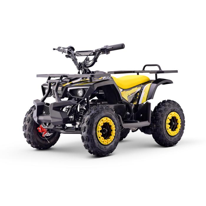 dětská elektrická čtyřkolka Mini Hunter 1000W, Barevná možnost žlutá