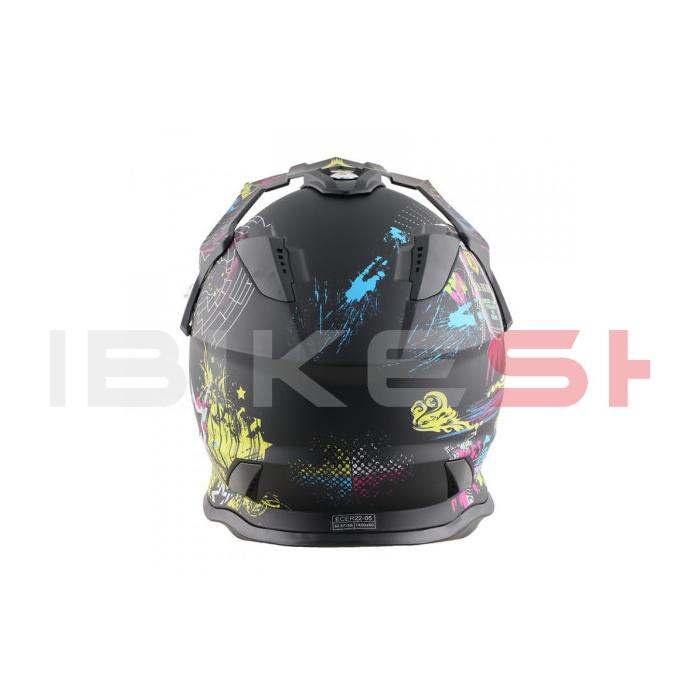 motokrosová helma Mejia LB Design matná, Velikost XS