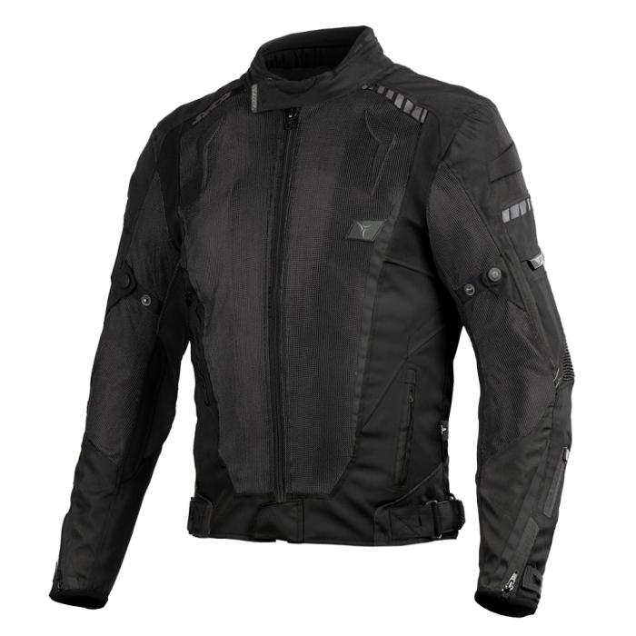dámská letní bunda na motorku SECA Airflow II černá, Velikost XL