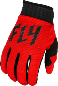 dětské rukavice na motokros Fly Racing F-16 červená/černá